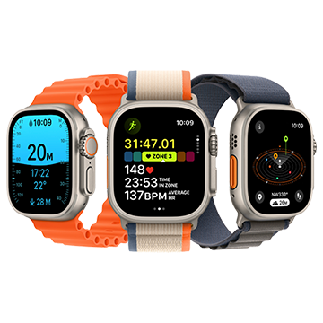 The image featuring three smart watches with different bands and fitness tracking screens.' A button below says 'view details.
